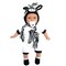 Zebra Safari Knit Outfit for 15–17 Inch Baby Dolls – Adorable Set
